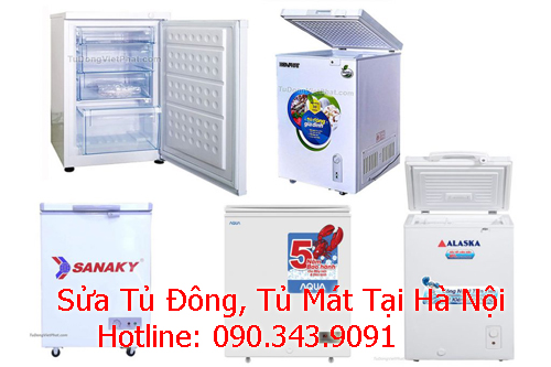 Sửa Chữa, Bơm Gas, Thay Lốc Tủ Đông, Tủ Mát UY TÍN Tại Hà Nội